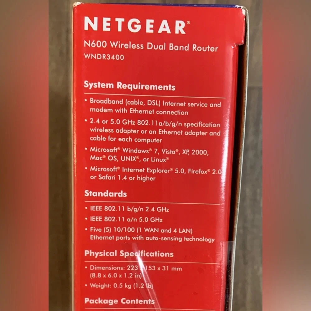 Netgear Black Wireless Router NIOB - Picture 9 of 13